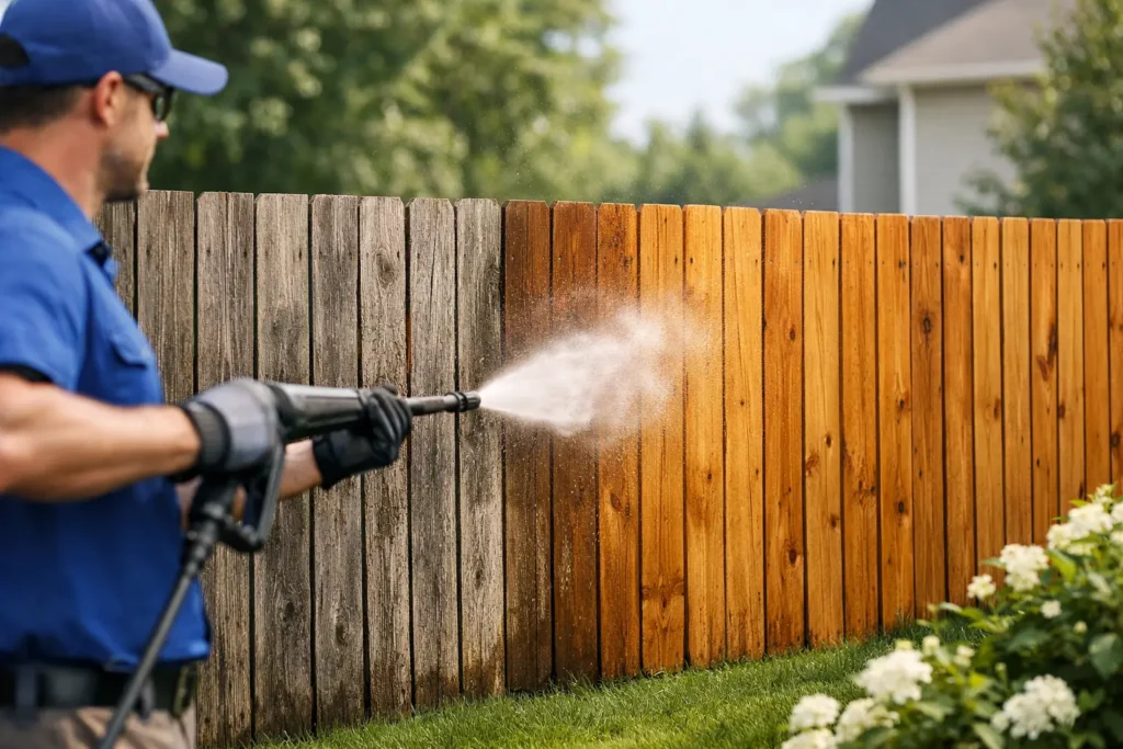 Fence Cleaning Service That Restores Curb Appeal