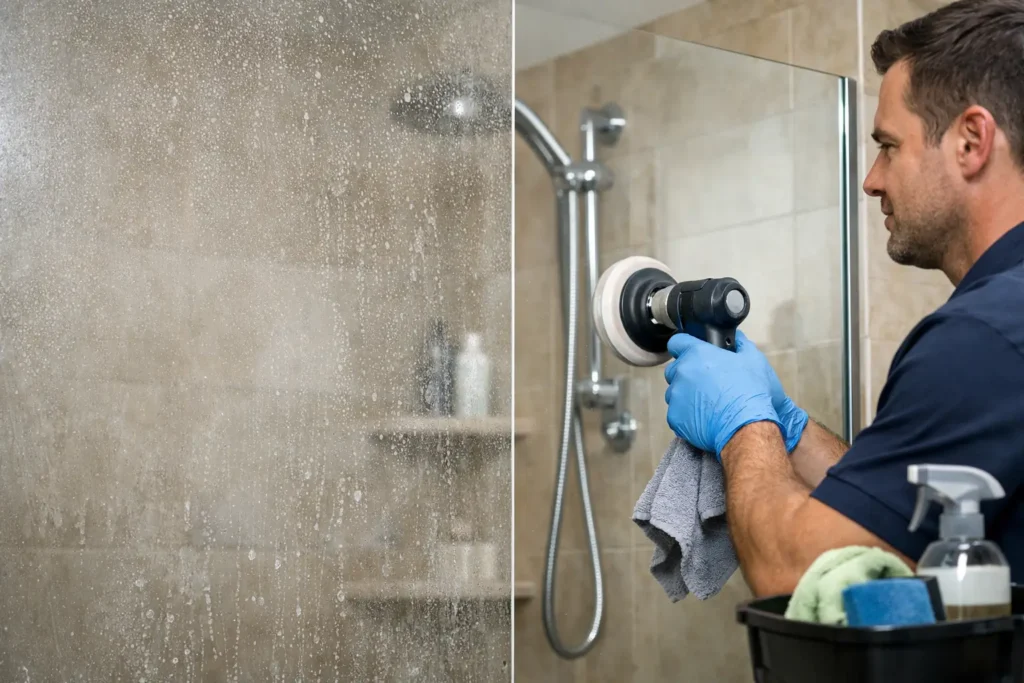 Shower Glass Restoration Service: Is It Worth It?